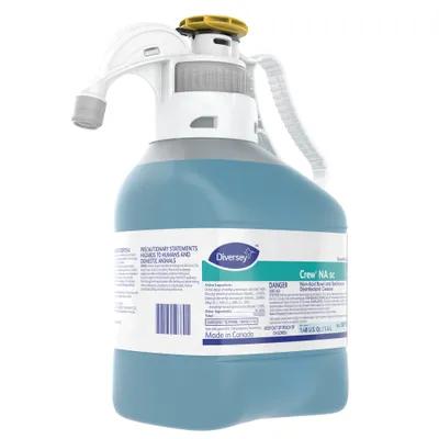 Crew® Floral Restroom Cleaner One-Step Disinfectant 1.4 L Multi Surface Neutral Liquid Concentrate 2/Case