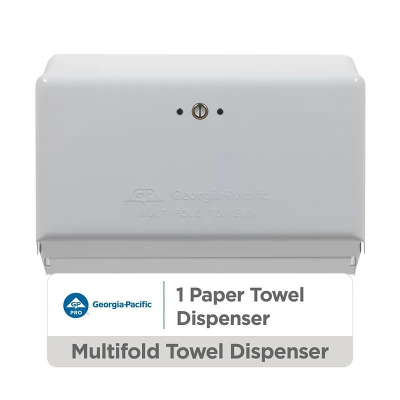 Georgia-Pacific Pro® Paper Towel Dispenser 4.25X11.63 IN White Multifold 1/Each