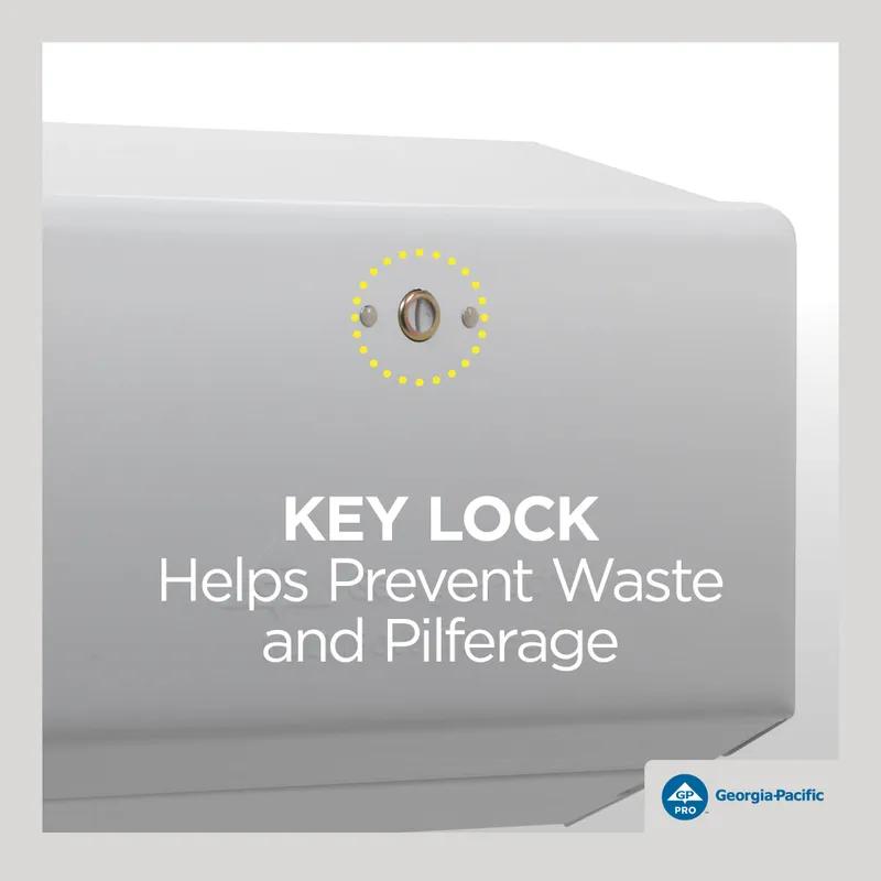 Georgia-Pacific Pro® Paper Towel Dispenser 4.25X11.63 IN White Multifold 1/Each