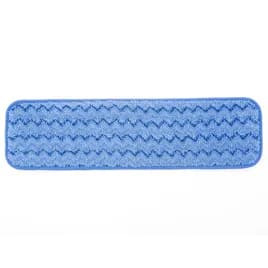 Hygen™ Damp Mop 18X5.5 IN Blue Microfiber High Performance 12/Case
