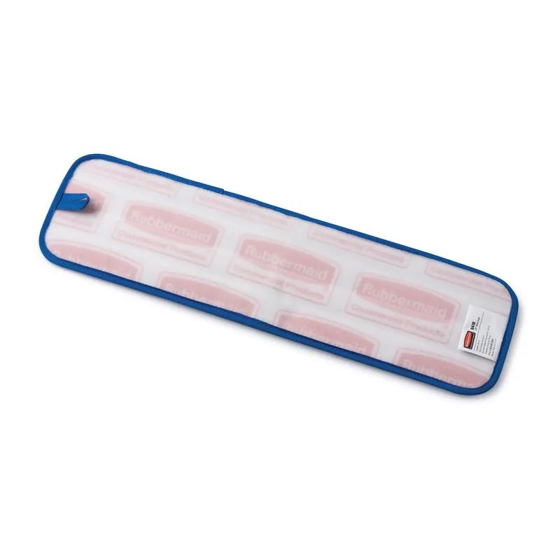 Hygen™ Damp Mop 18X5.5 IN Blue Microfiber High Performance 12/Case