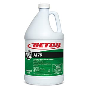 AF79 Citrus Bouquet Restroom Cleaner One-Step Disinfectant 1 GAL Multi Surface Alkaline RTU Acid-Free Germicidal 4/Case