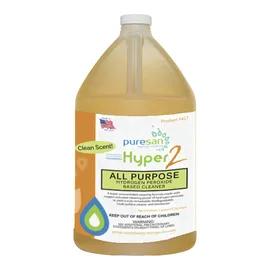 Hyper2 Fresh Scent All Purpose Cleaner 1 GAL Multi Surface Concentrate Peroxide 4/Case