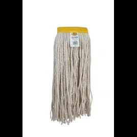 Mop 24 OZ White Cotton 4PLY Cut End 5IN Headband 12/Case