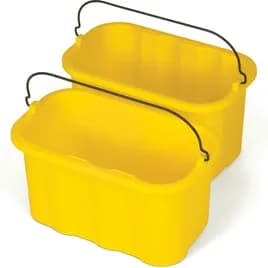 Sanitizing Caddy Yellow Plastic 10 Quart 1/Each