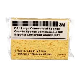 3M™ C31 Sponge 6X4.25 IN Cellulose Yellow Commercial 24/Case