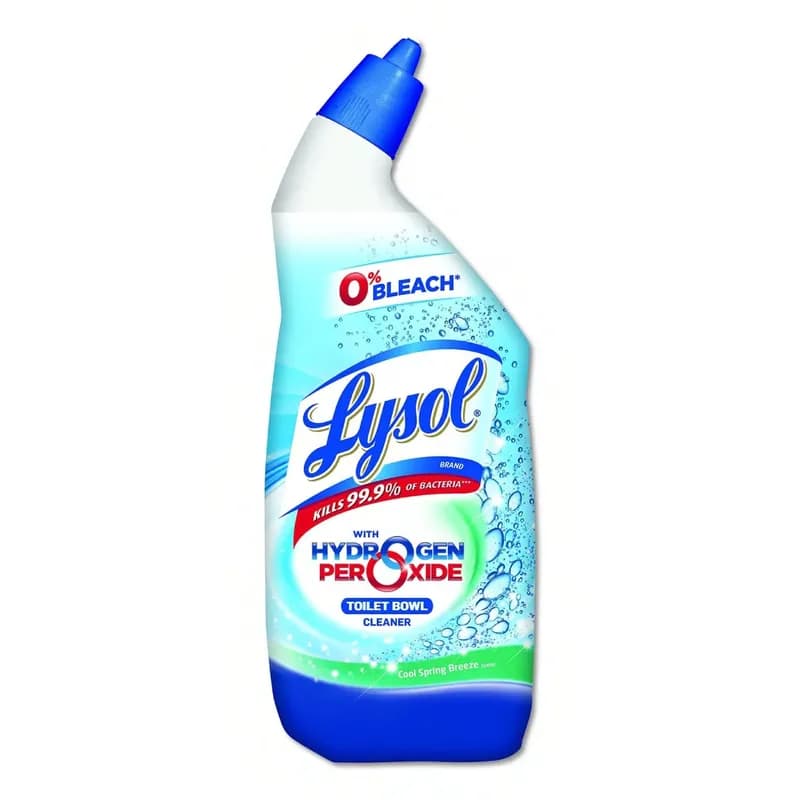 Lysol® Cool Spring Breeze Toilet Bowl Cleaner 24 OZ Hydrogen Peroxide 9/Case