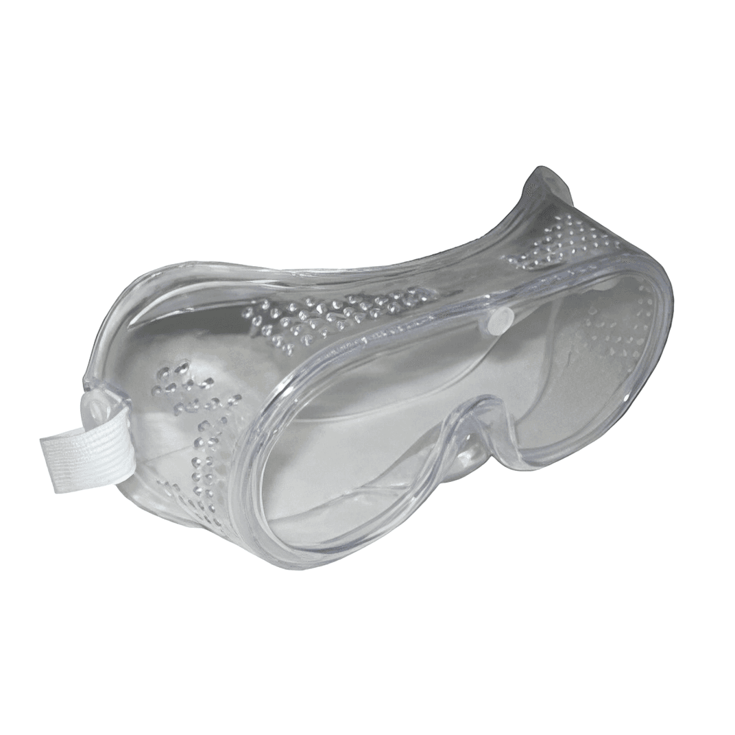 Goggles Clear PC With Clear Frame Clear Lens 1/Each
