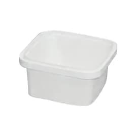 Deli Container Base 32 OZ PP Clear Square Tamper-Evident Tamper-Resistant 420/Case