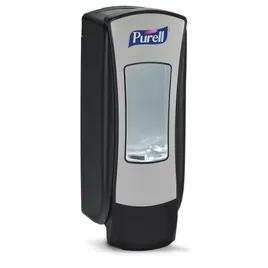 Purell® ADX-12 Hand Sanitizer Dispenser 1250 mL 3.98X4.64X11.89 IN Chrome Black Push Style Surface Mount 1/Each
