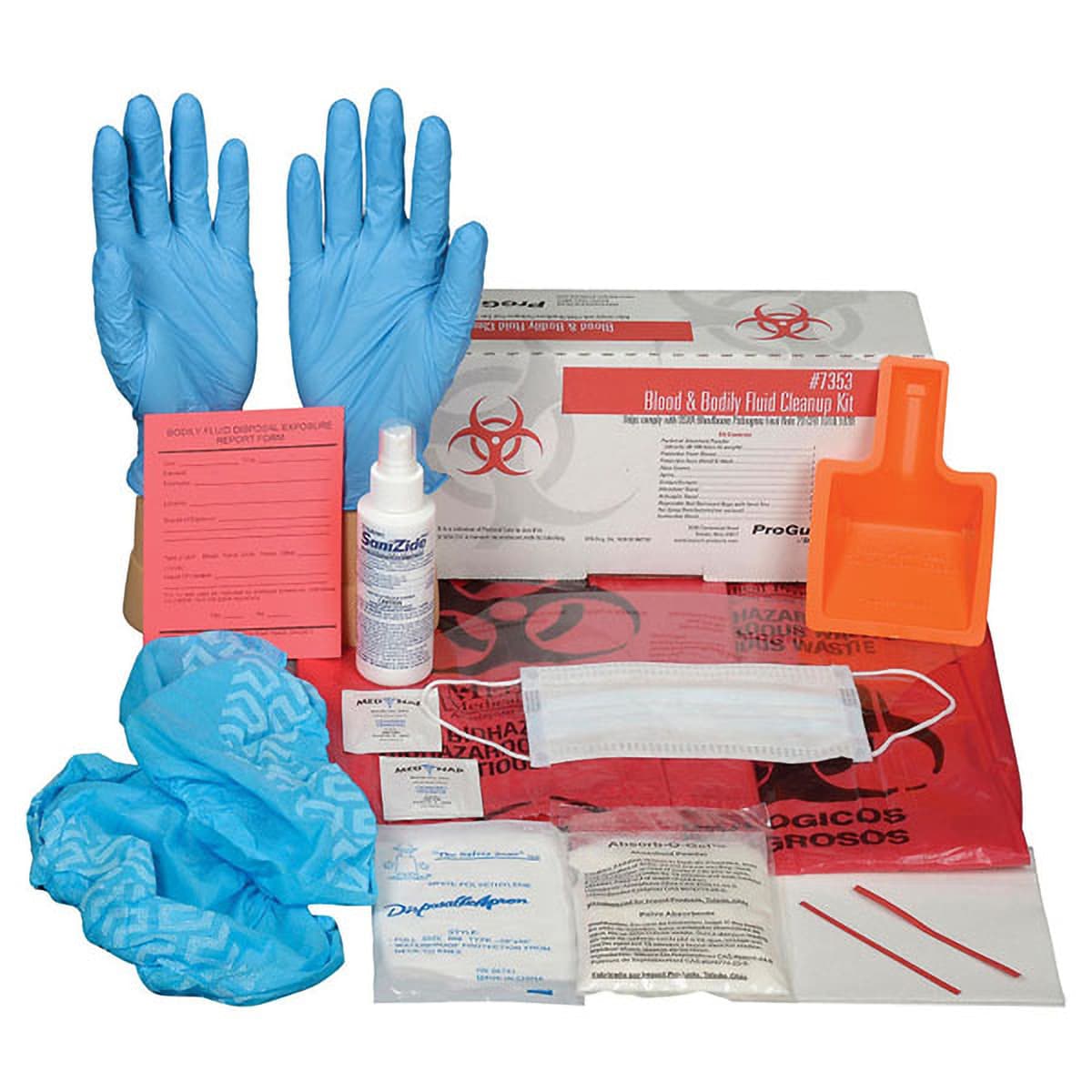 Impact® Bloodborne Pathogen Kit With Disinfectant 1/Each