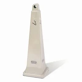 GroundsKeeper® Smoking Receptacle 12.25X12.25X39.40 IN Beige Resin 1/Each