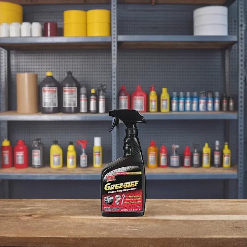 Spray Nine® GREZ-OFF® Citrus Scent Degreaser 32 FLOZ Multi Surface Spray Water-Based Heavy Duty 12/Case