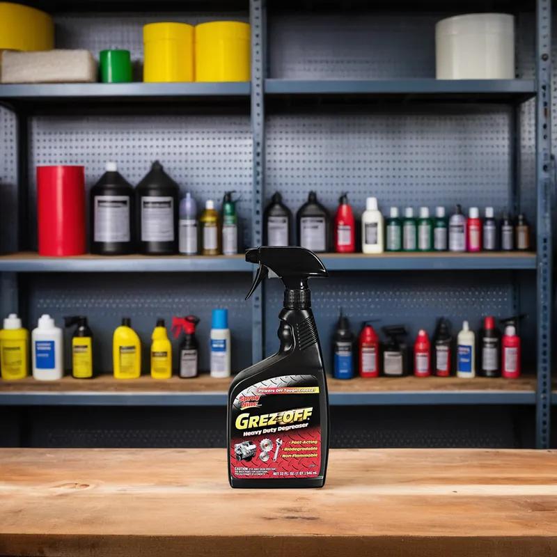 Spray Nine® GREZ-OFF® Citrus Scent Degreaser 32 FLOZ Multi Surface Spray Water-Based Heavy Duty 12/Case