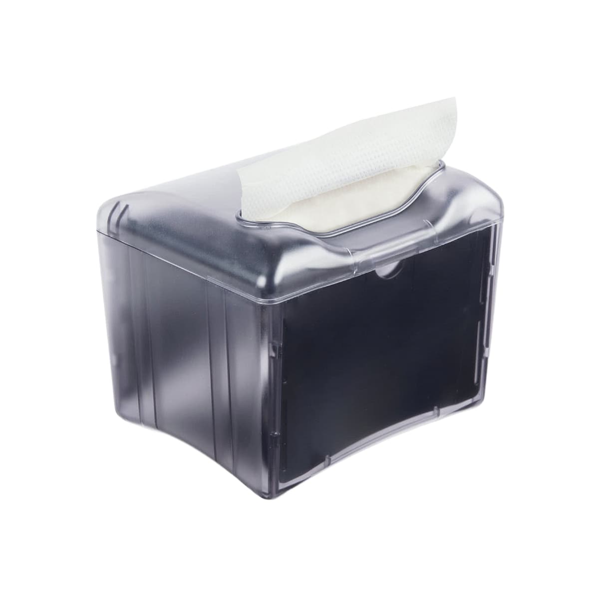 von Drehle Napkin Dispenser Smoke Tabletop Sanitary Hygienic 1/Each