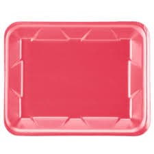 Dyne-A-Pak 8PP Tray Polystyrene Foam Rose 400/Case