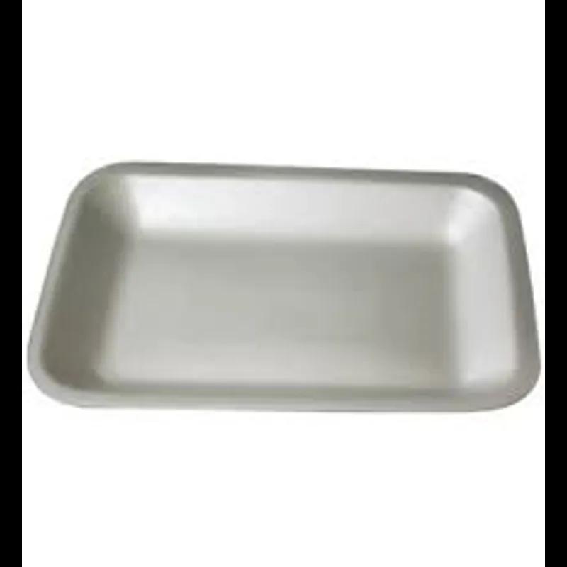 Dyne-A-Pak 8PP Tray Polystyrene Foam White 400/Case