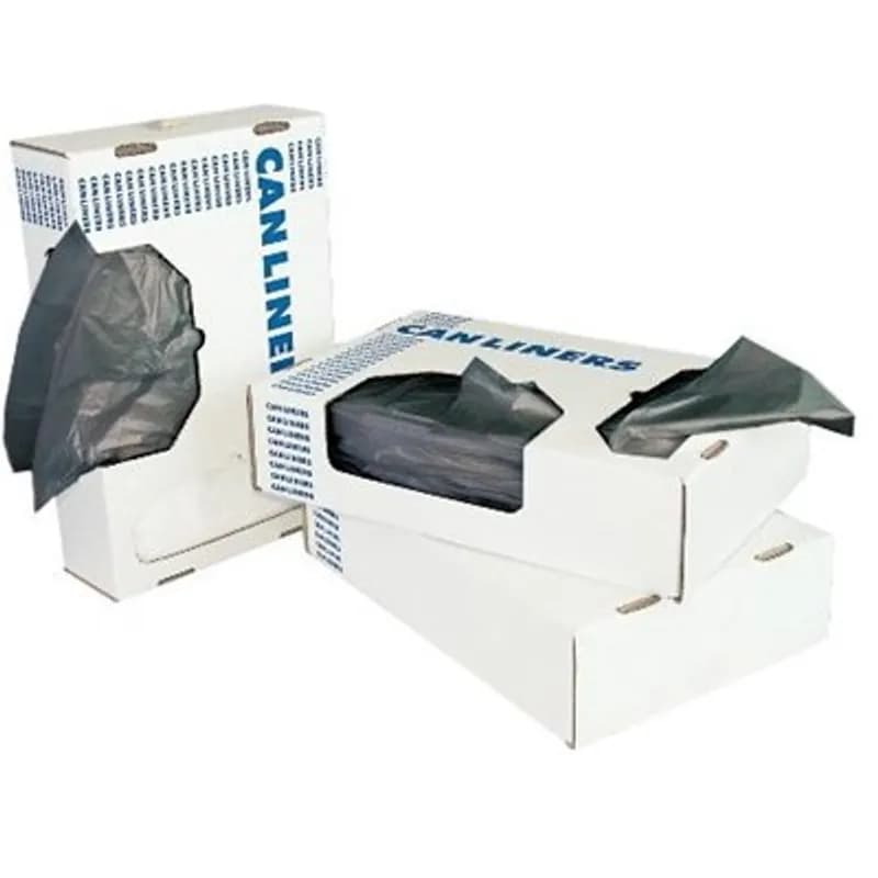 Heritage Can Liner 40X46 IN 40-45 GAL Gray LLDPE 1.1MIL 125/Case
