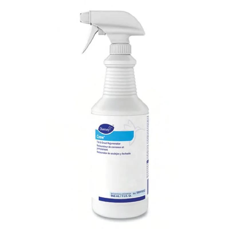 Crew® Tile & Grout Cleaner 32 OZ Spray RTU Sodium Hypochlorite Rejuvenator 12/Case