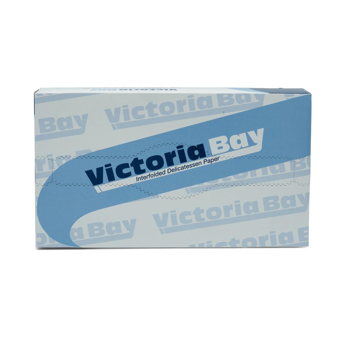 Victoria Bay Multi-Purpose Sheet 10.75X10 IN Dry Wax Paper White Interfold 500 Sheets/Pack 12 Packs/Case
