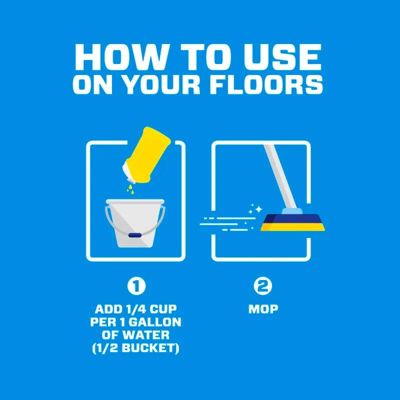 Mr. Clean® Meadows & Rain All Purpose Cleaner 1 GAL Multi Surface RTU 4/Case