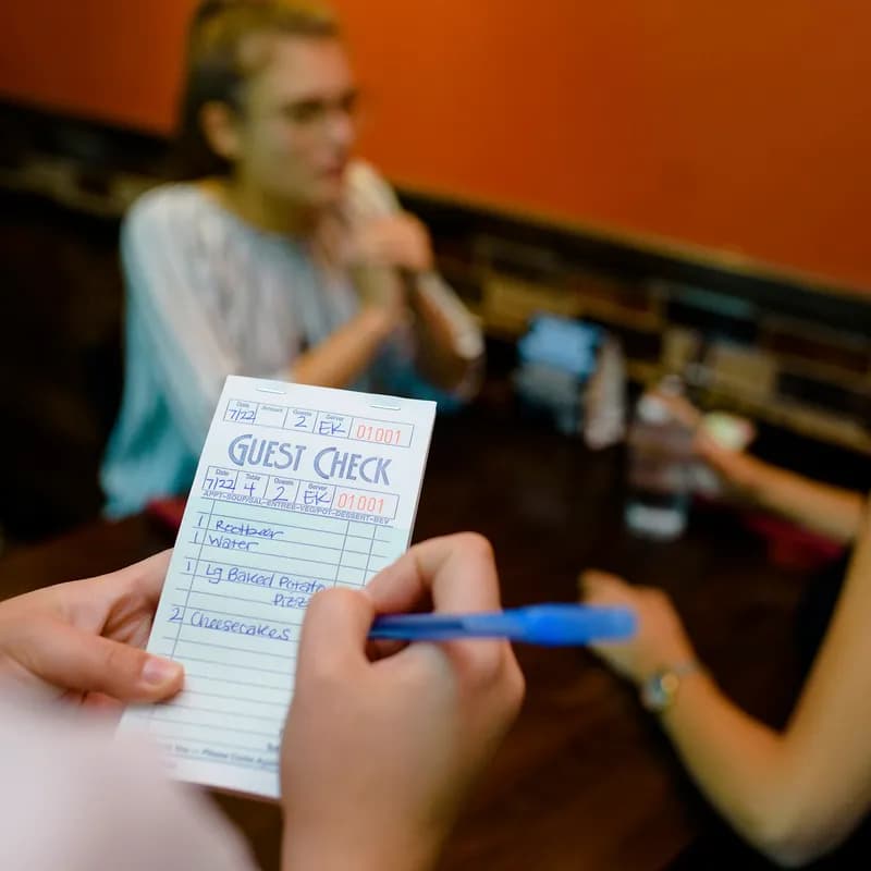 Guest Check 3.5X6.75 IN 16 Line 5000/Case