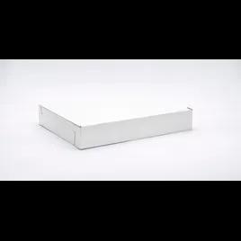 Easy Lock Cake Donut Box 15X11.5X2.25 IN SUS Paperboard CRB White Rectangle Lock Corner 1-Piece 100/Bundle