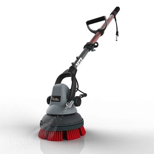 Jet3 Floor Scrubber 7.1IN 12v 360 RPM Backpack Pad Holder With Brush Pad 1/Each