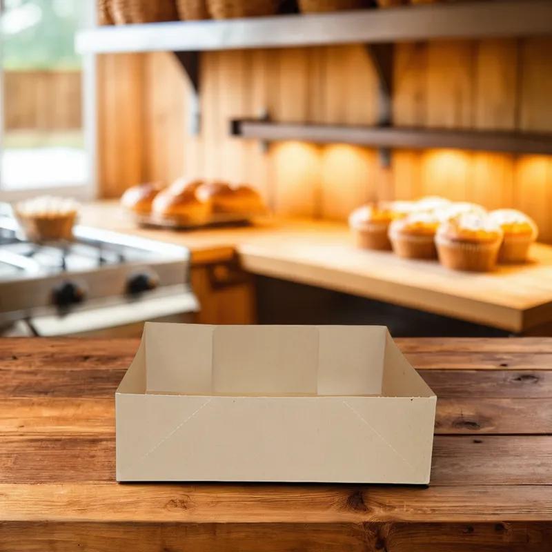 Bakery Box Bottom 15X12X4.5 IN Chipboard 200/Case