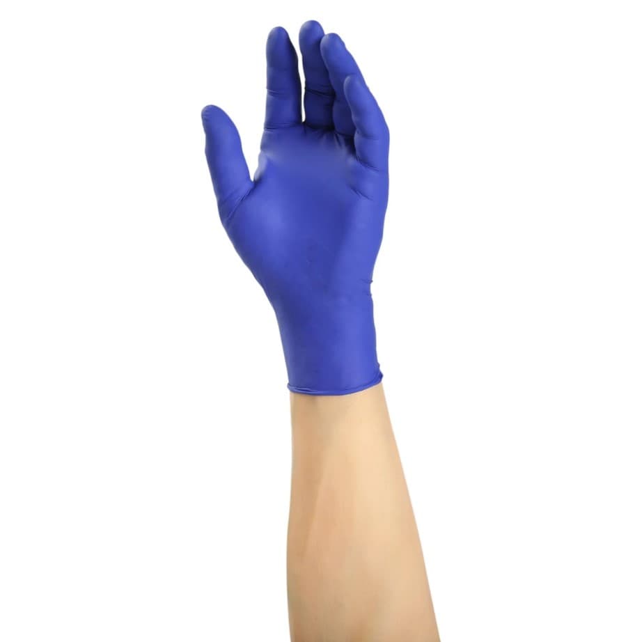 Edge Gloves XL Purple Nitrile Powder-Free 100 Count/Pack 10 Packs/Case 1000 Count/Case