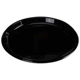 SturdiWare® Serving Tray Base 12X0.63 IN PS Black Round 36/Case