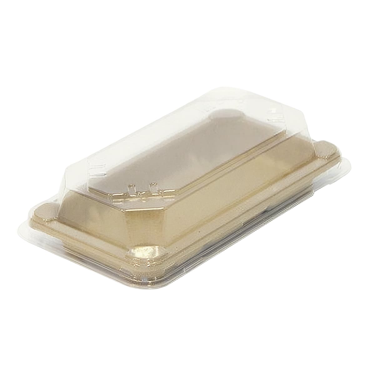 Lid Small (SM) 7X4X1.4 IN PET Clear For Sushi Tray Freezer Safe Microwave Safe Oven Safe Anti-Fog 1000/Case