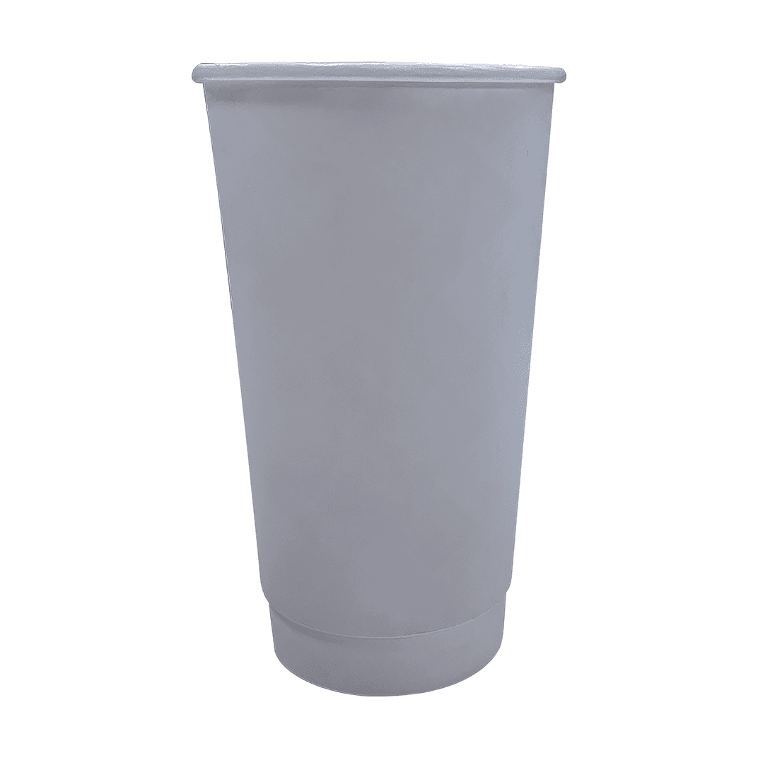 Hot Cup 20 OZ Double Wall Poly-Coated Paper 400/Case