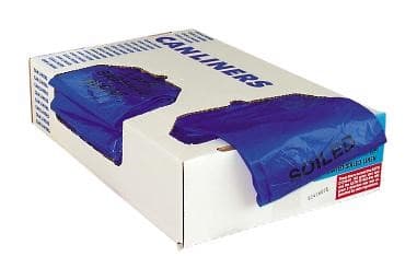 Heritage Soiled Linen Bag 40X46 IN Blue Plastic 1.3MIL 200/Case