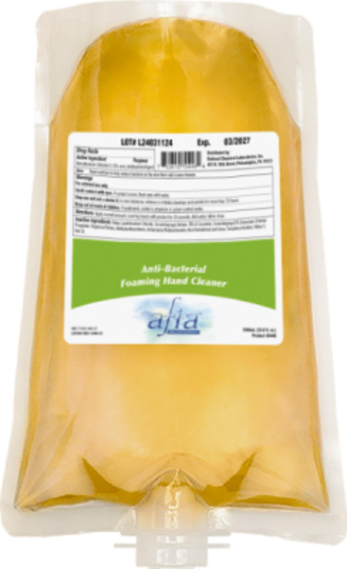 Hand Soap Foam 1000 mL Antibacterial 6/Case