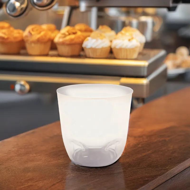 Cup & Lid Combo Tumbler With Dome Lid 10 OZ Plastic Swivel 72/Case