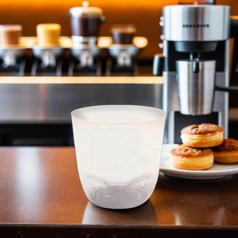 Cup & Lid Combo Tumbler With Dome Lid 10 OZ Plastic Swivel 72/Case