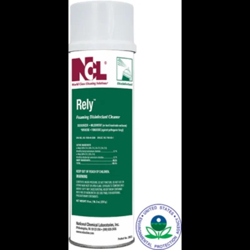 RELY Disinfectant Cleaner 18 FLOZ Foam 12/Case