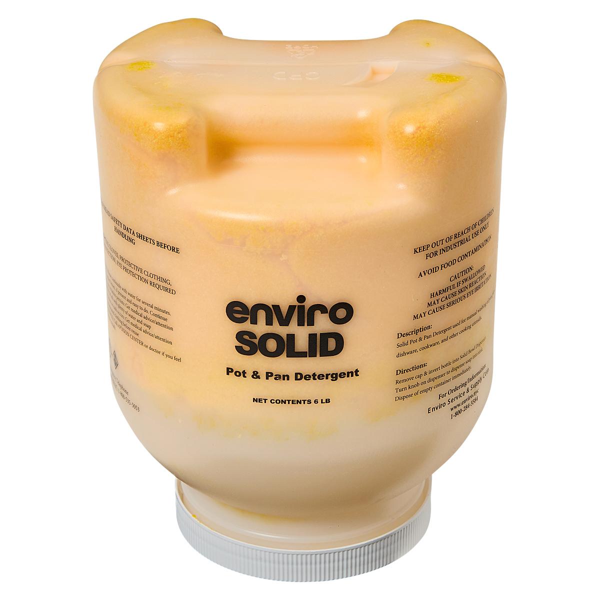 Solid Gold Manual Pot & Pan Detergent 6 LB Solid 2/Case