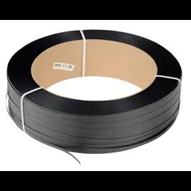 Strapping 0.5IN X9000FT Black 400LB With 6 IN Core Diameter 1/Each