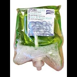 RADIANCE Hair & Body Wash Liquid 1 L Green Apple Green Foaming 6/Case