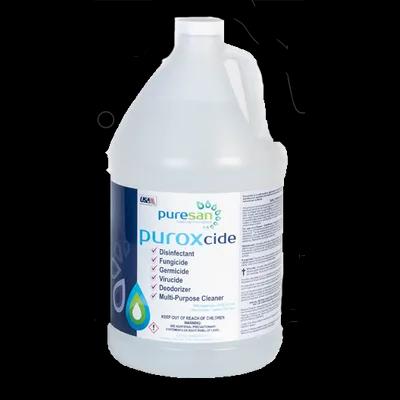 Puroxcide Unscented One-Step Disinfectant 1 GAL Multi Surface Concentrate Hydrogen Peroxide Fungicidal Virucidal 2/Case