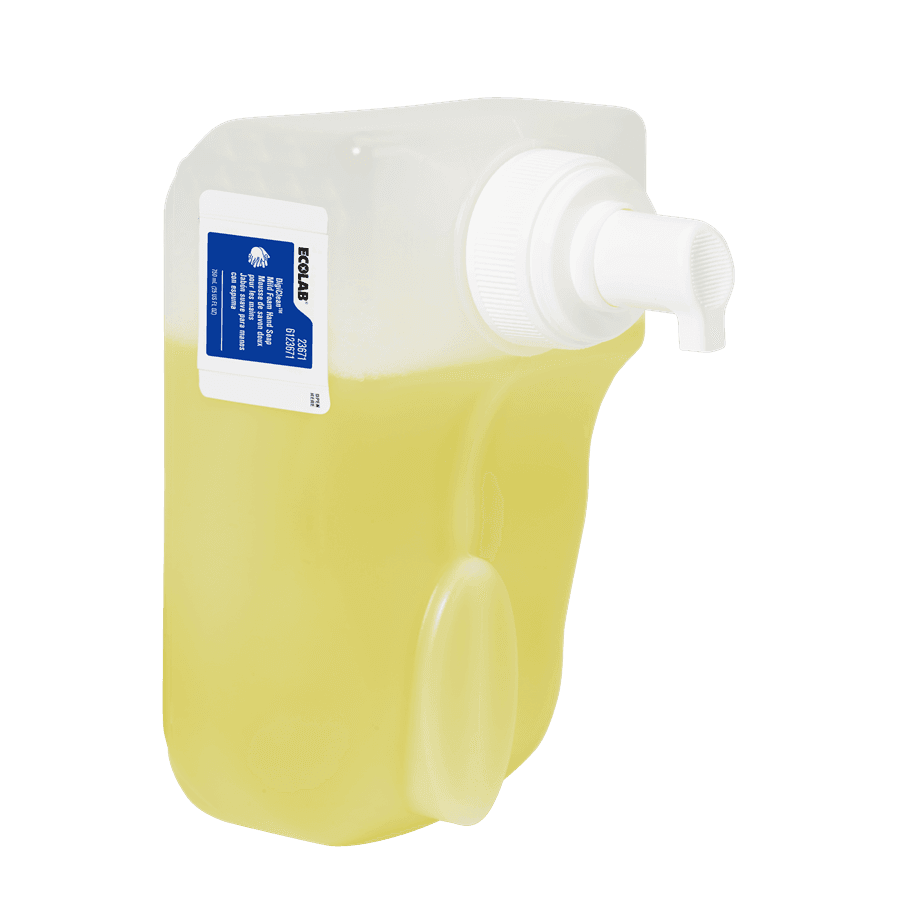 Digiclean Hand Soap Foam 750 mL Yellow Mild 6/Case