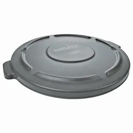 Brute® Flat Lid 24.5X27.5X2 IN 44 GAL Gray Resin Food Safe 1/Each