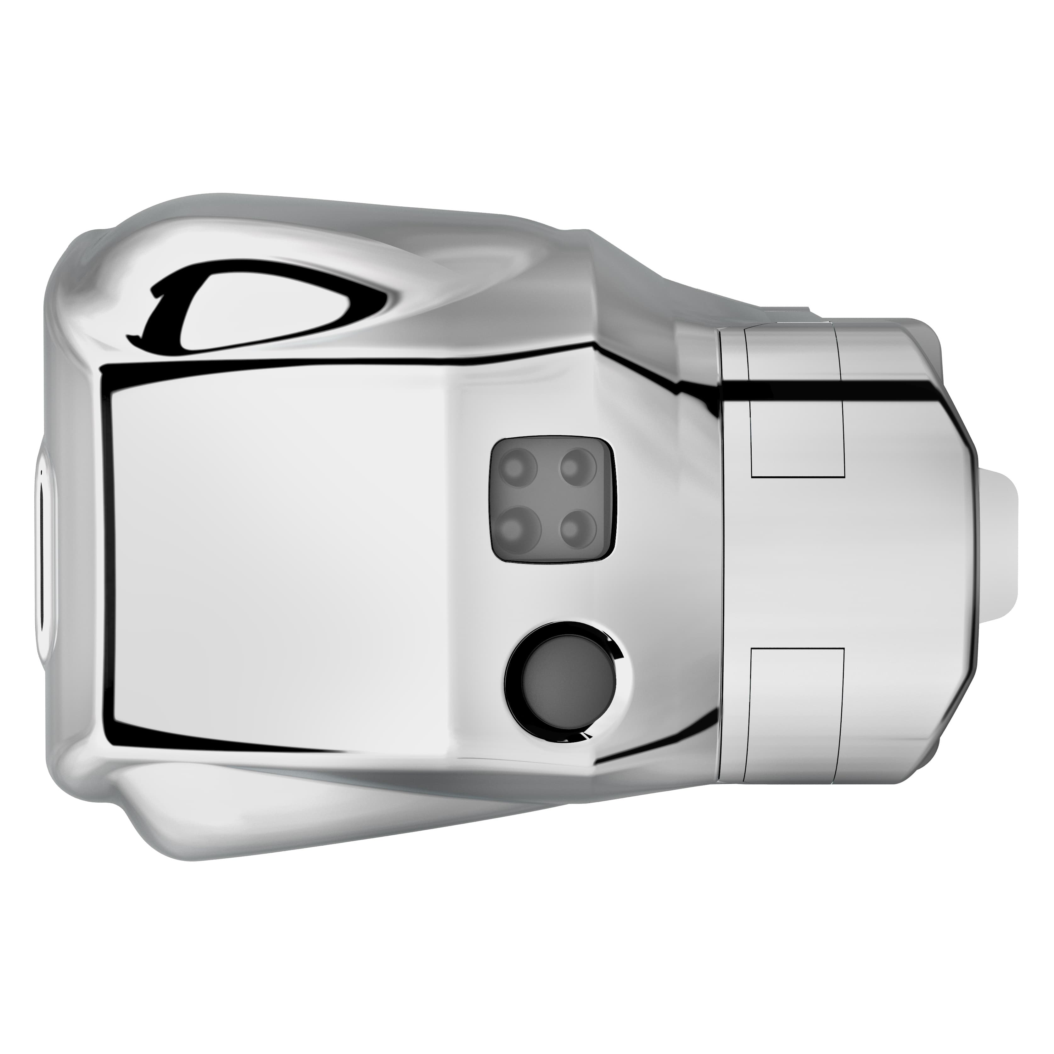 Auto Flush 8 IN Chrome Plastic Clamp Style 1/Each