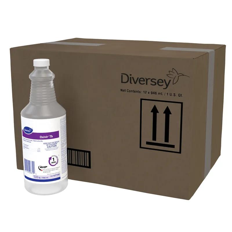 Oxivir® Tb One-Step Disinfectant 32 FLOZ Multi Surface Liquid RTU Accelerated Hydrogen Peroxide (AHP®) 12/Case