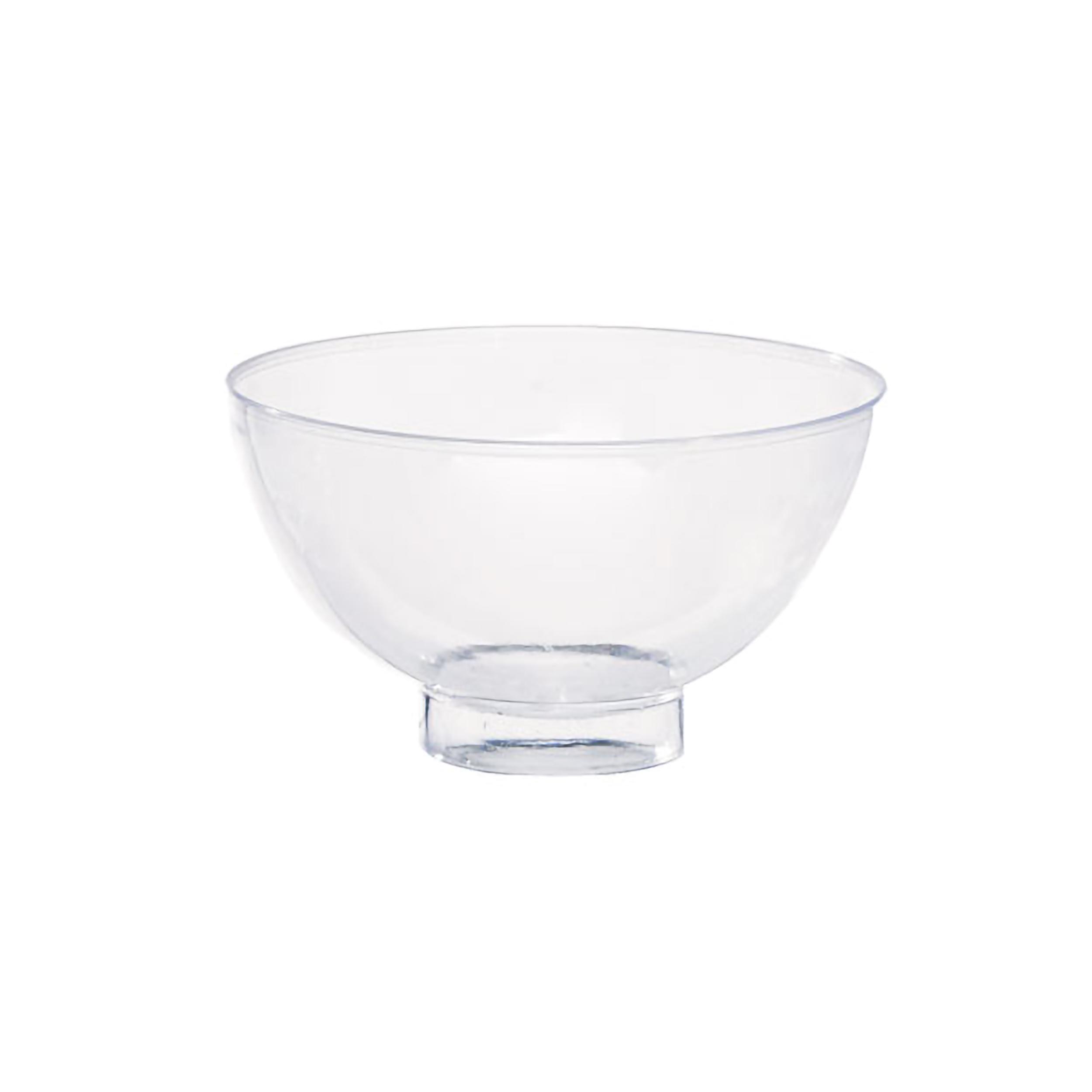Bowl 2 OZ Plastic Clear Freezer Safe 12 Count/Pack 20 Packs/Case 240 Count/Case