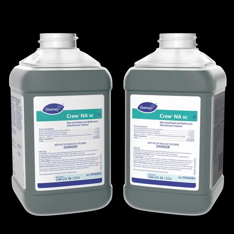 Crew® Floral Restroom Cleaner One-Step Disinfectant 2.5 L Multi Surface Neutral Liquid Concentrate For J-Fill® 2/Case