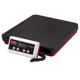 Pelouze Receiving Scale 400 LB Plastic Metal Black Digital 1/Each