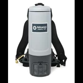 Adgility 6XP Advance Backpack Vacuum 8.2X14.8X22.3 IN 6 QT Gray Black 1/Each